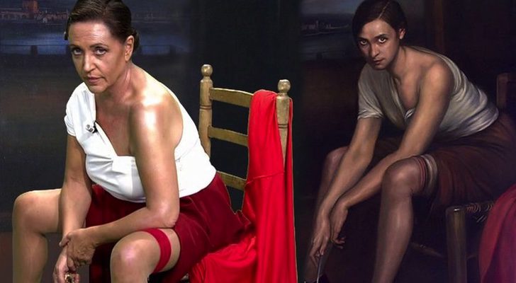 Lydia Lozano disfrazada de "La chiquita piconera" en 'Sálvame'