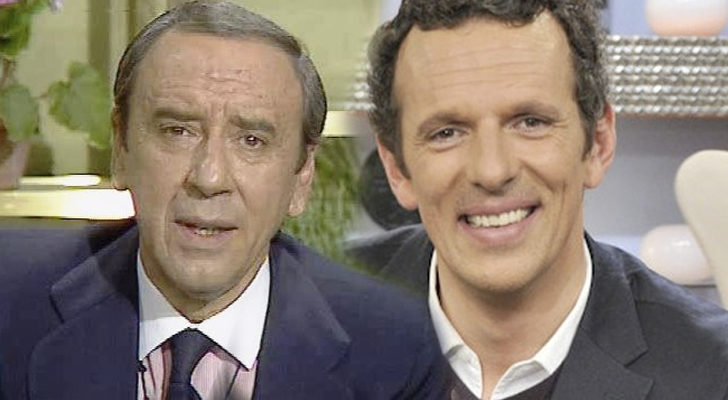 Los presentadores Joaquín Prat y Joaquín Prat Junior 