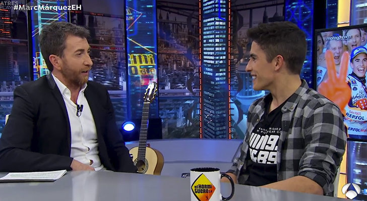 Marc Márquez en 'El hormiguero'