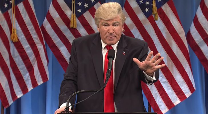 Alec Baldwin como Donald Trump en 'Saturday Night Live'