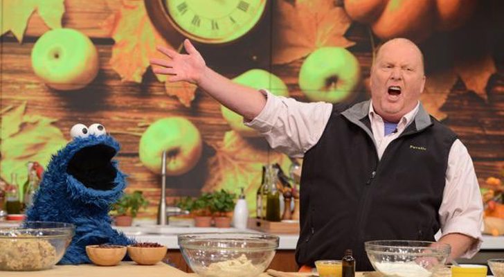 Mario Batali y el monstruo de las galletas