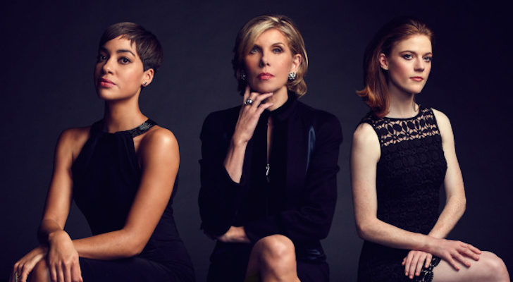 Cush Jumbo, Christine Baranski y Rose Leslie, protagonistas de 'The Good Fight'