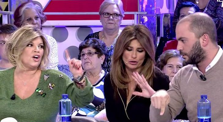 Terelu Campos y Antoni Tejado, enfrentados en 'Sálvame'