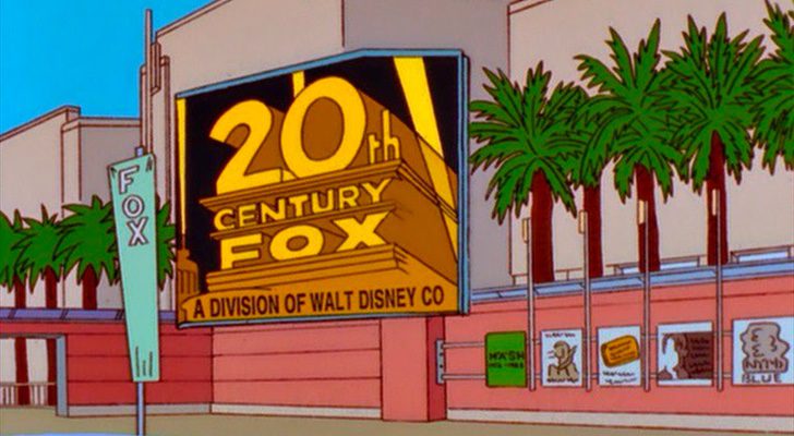 'Los Simpson' predijeron la compra de Fox por Disney en el 10x05