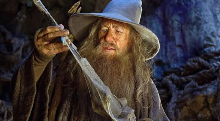 Ian McKellen es Gandalf en "El señor de los anillos"