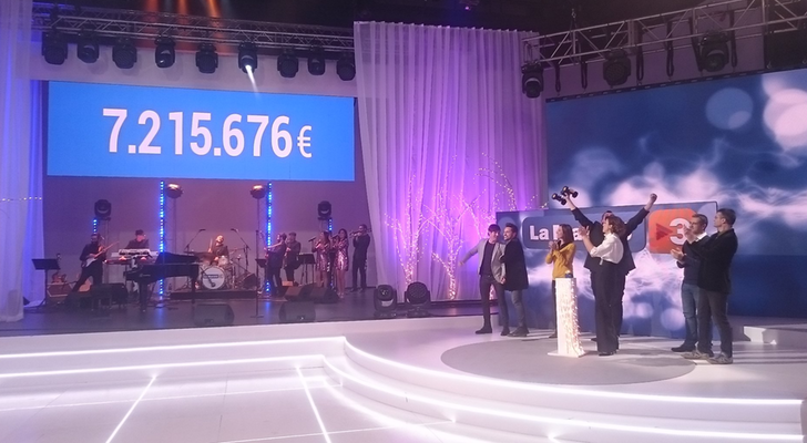 Recuento final en 'La Marató' de TV3