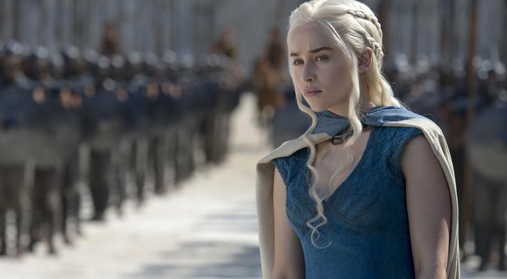 Emilia Clarke es Daenerys Targaryen en 'Juego de Tronos'