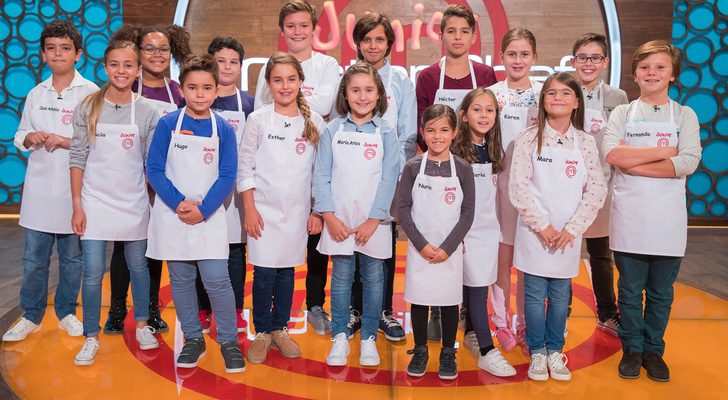 Concursantes de la quinta edición de 'MasterChef Junior'