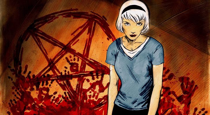 Imagen del cómic de "The Chilling Adventures of Sabrina"