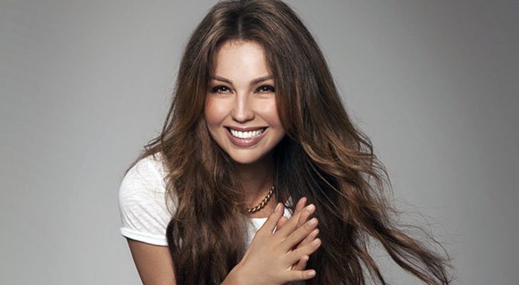 Thalía, cantante y actriz mexicana