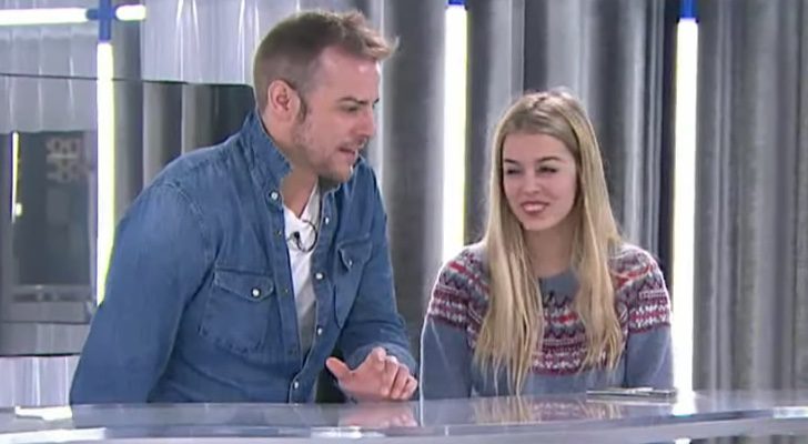 Álex y Nerea ensayan "Dos hombres y un destino"