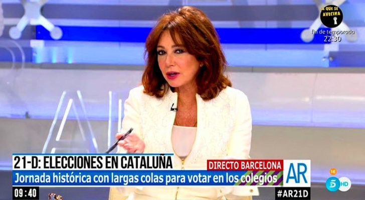 Ana Rosa interrumpe las declaraciones en un directo