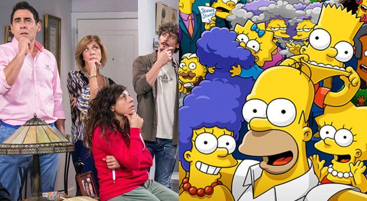 &#39;La que se avecina&#39; y &#39;Los Simpson&#39;