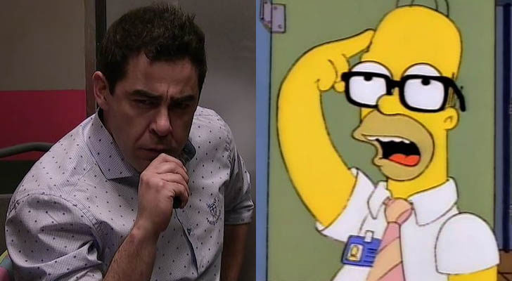 Amador en la décima temporada de 'La que se avecina' y Homer en 'Los simpson'