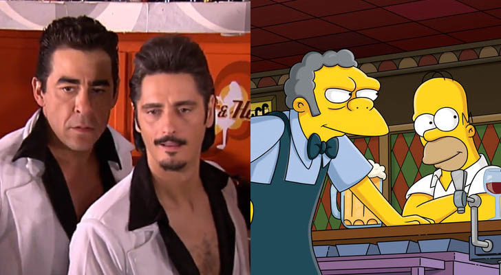 Amador y Homer en sus bares favoritos