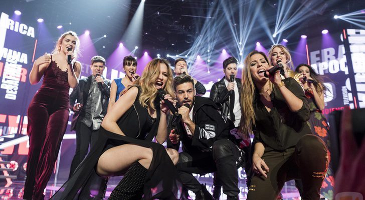 Los concursantes de 'OT 2017' en la gala 7