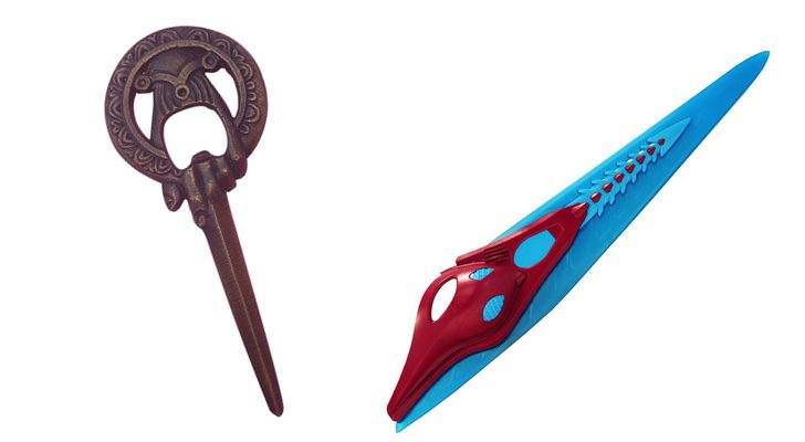 Abridor de botellas de 'Juego de tronos' y Espada de 'Power Rangers'