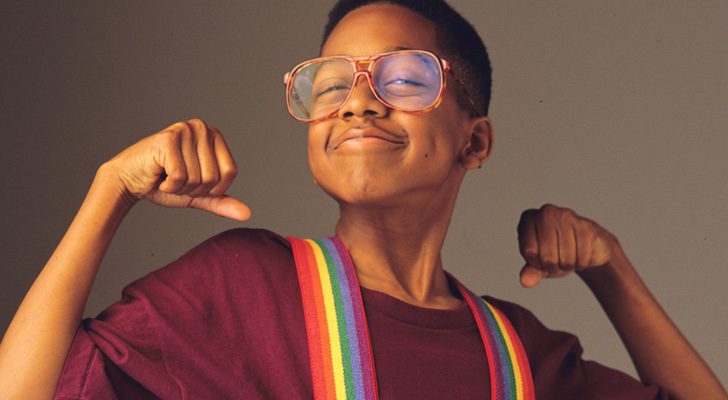 Jaleel White como Steve Urkel en &#39;Cosas de casa&#39;