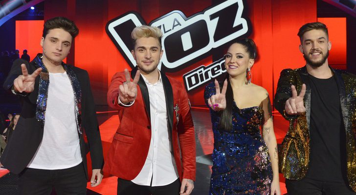Alba Gil junto a sus compañeros, finalistas de 'La Voz 5'