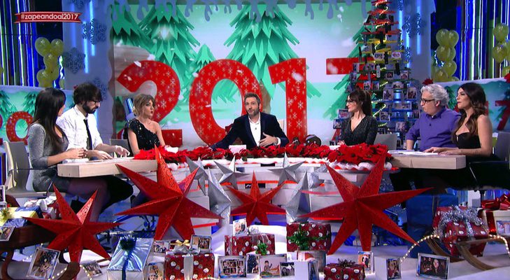 Frank Blanco y los colaboradores de &#39;Zapeando&#39; en su especial de Nochevieja