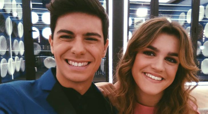 Alfred y Amaia en la imagen publicada en Instagram con el hashtag "Almaia"