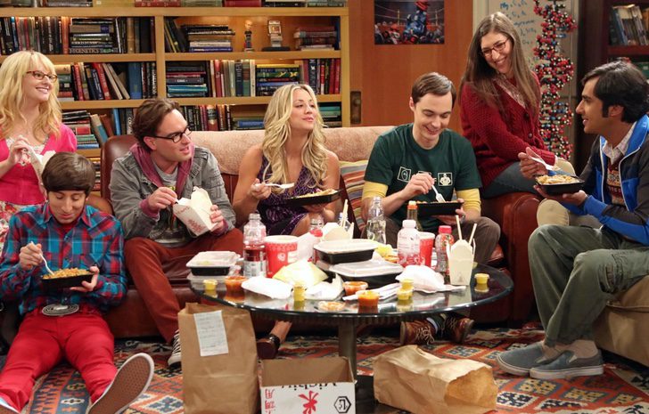 El elenco principal de 'The Big Bang Theory'