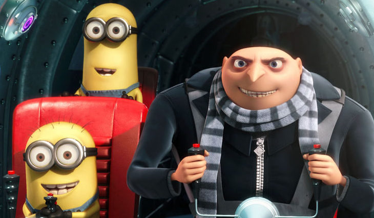 Gru y sus minions en &#39;Gru, mi villano favorito&#39;, película que ofrece Cuatro