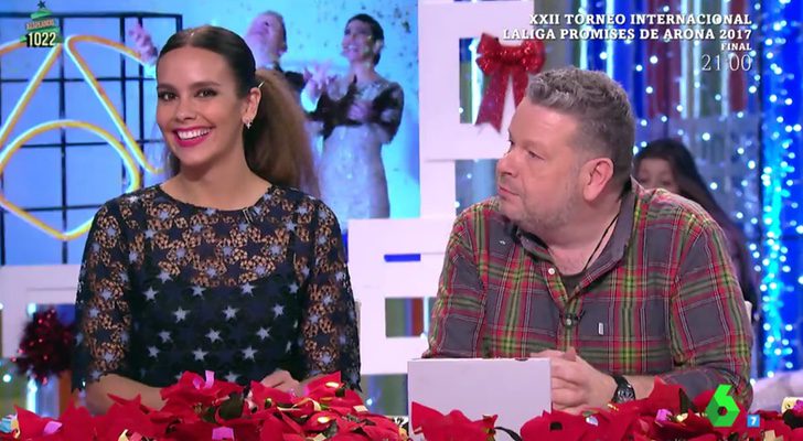 Cristina Pedroche y Alberto Chicote en el programa 1022 de 'Zapeando' hablando sobre las Campanadas que ellos dan en Antena 3 