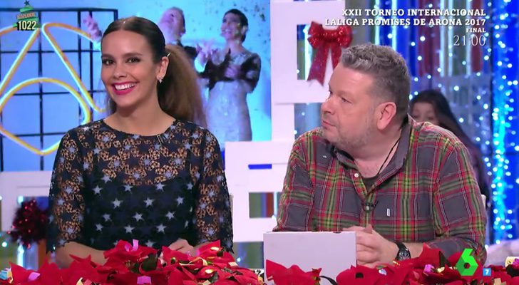 Cristina Pedroche y Alberto Chicote en el programa 1022 de &#39;Zapeando&#39; hablando sobre las Campanadas que ellos dan en Antena 3 