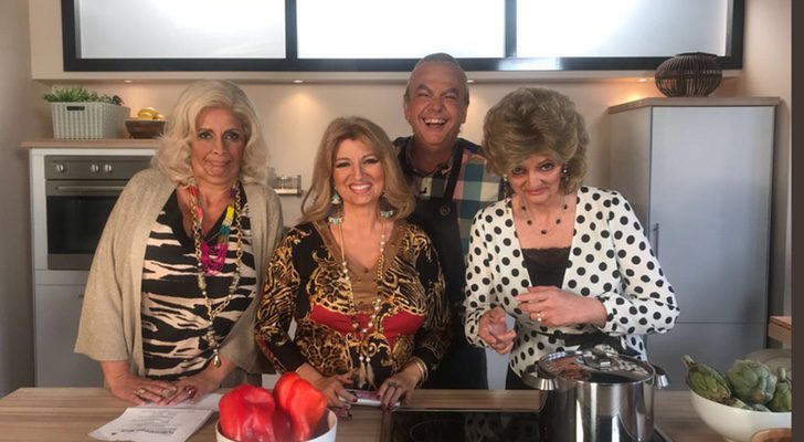 Sketch de 'Homo Zapping' imitando a María Teresa Campos, Terelu, Carmen Borrego y Bertín Osborne