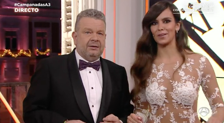 Cristina Pedroche y Alberto Chicote en las Campanadas 2017-2018