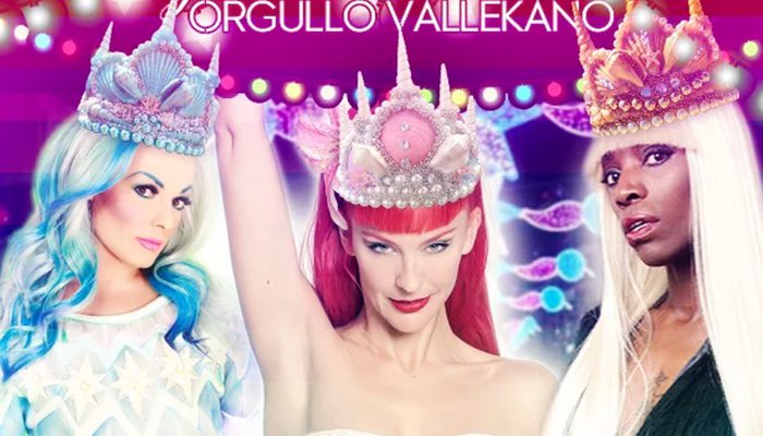 Cartel de la cabalgata de Reinas Magas en Puente de Vallecas