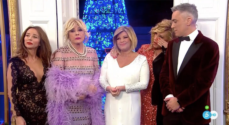 El equipo de 'Sálvame' en las Campanadas 2017-2018