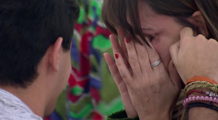 Alfred consuela a Noemí Galera en el directo de 'OT 2017'