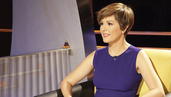 La presentadora Lara Siscar