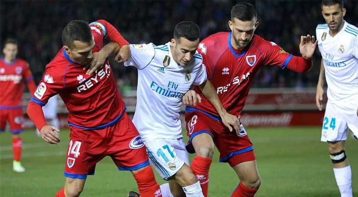 El partido Numancia - Real Madrid