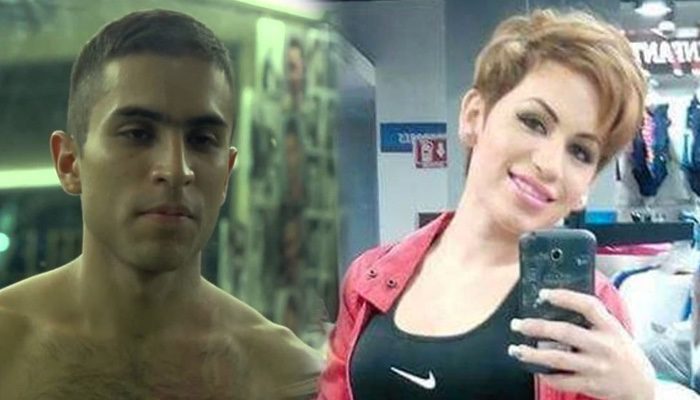 El actor Alejandro Axel Arenas y la modelo Karen Grodzinski