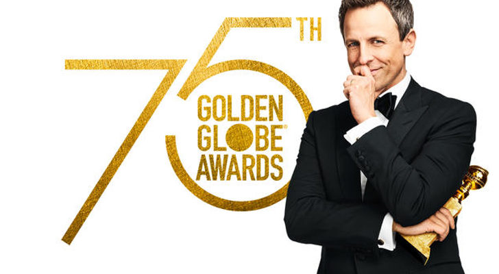 Seth Meyers en los 75th Golden Globe Awards