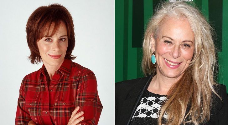 A la izquierda, Jane Kaczmarek como Lois, la derecha, en la actualidad