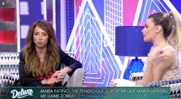María Patiño y María Lapiedra en 'Sábado Deluxe'