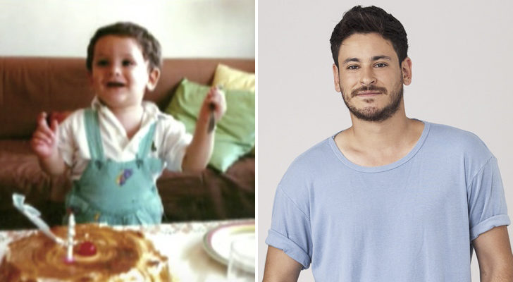 El pequeño Cepeda comiendo una tarta junto al Cepeda que conocimos en &#39;OT 2017&#39;