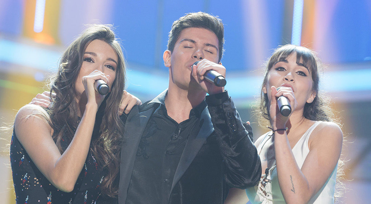 Ana Guerra, Alfred y Aitana en 'OT 2017'