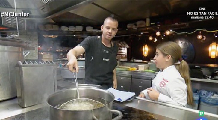 Daviz Muñoz y Esther en &#39;MasterChef Junior 5&#39;