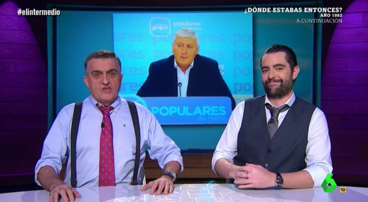 Wyoming y Dani Mateo en 'El Intermedio'