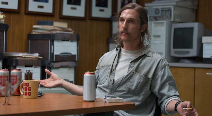 Matthew McConaughey en la primera temporada de 'True Detective'