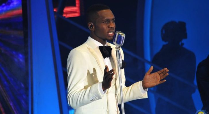 Uno de los finalistas de 'Project Fame West Africa' durante la gala final