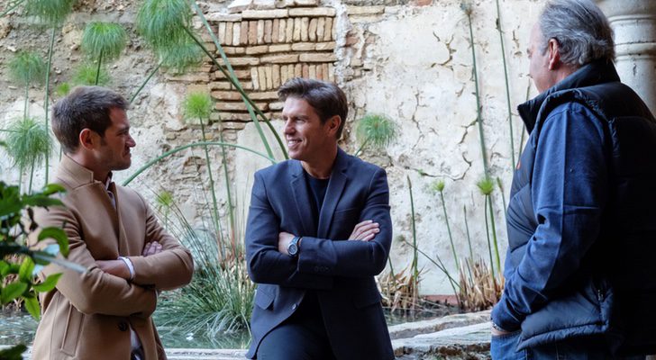 Julio Benítez y Manuel Díaz en 'Mi casa es la tuya' con Bertín Osborne