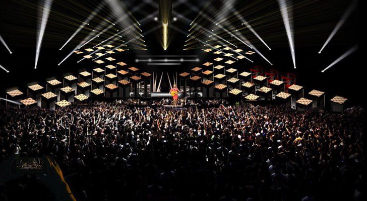 Primera imagen del escenario del Melodifestivalen