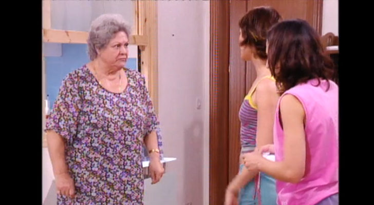 Doña Concha, Alicia y Belén en 'Aquí no hay quien viva'