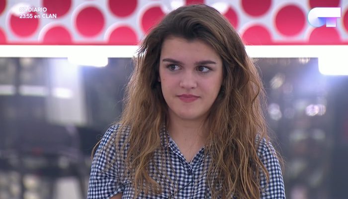 Amaia en el pase de micros de la Gala 12 de 'OT 2017'